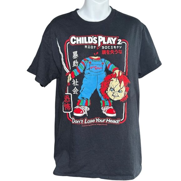 Riot Society Chucky Child’s Play T-shirt Size Medium Halloween Horror - Picture 1 of 6